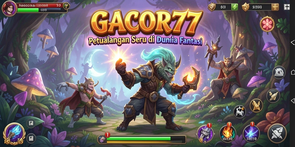 Gameplay GACOR77 yang penuh aksi dan eksplorasi petualangan.