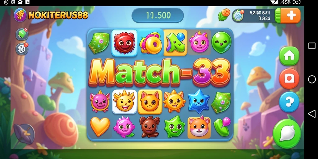 Screenshot gameplay HOKITERUS88 dengan grafis menawan.