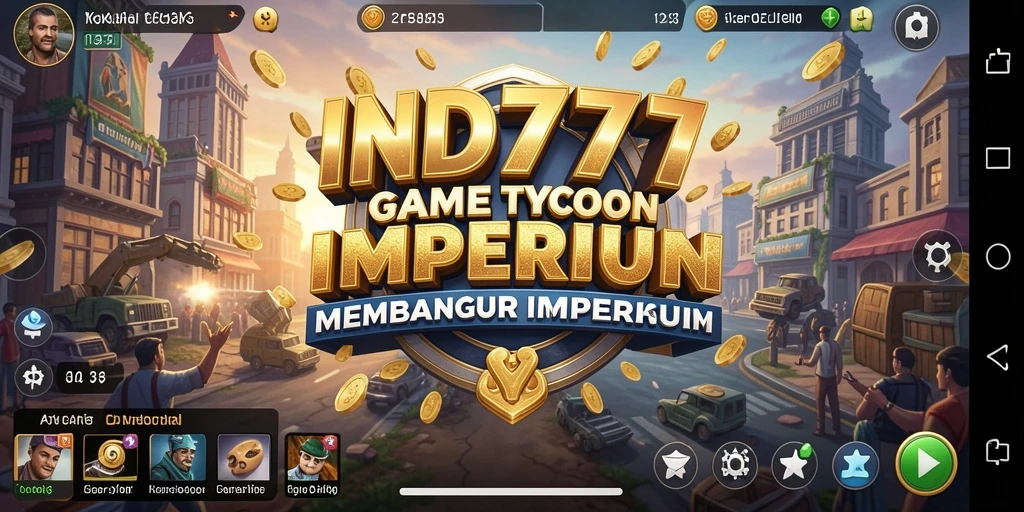 Gameplay Tycoon yang seru dan interaktif di IND777.