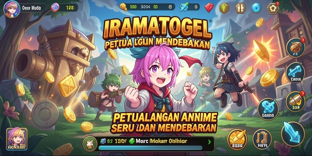 Tampilkan gameplay seru dan petualangan karakter Anime.