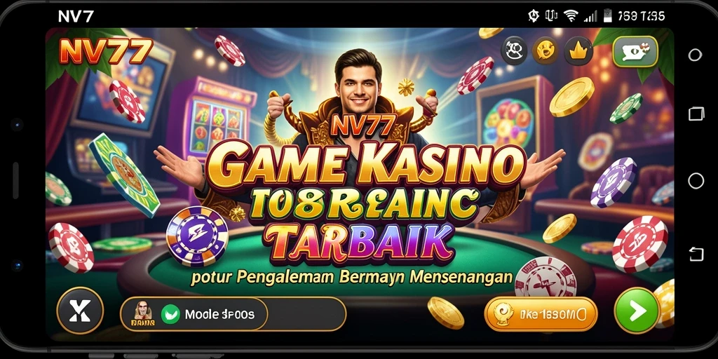 Screenshot gameplay NV77 menampilkan keseruan permainan Kasino yang memikat.