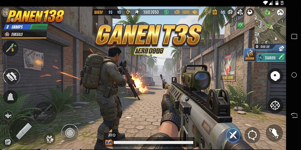 Screenshot gameplay seru dari PANEN138 yang menunjukkan intensitas pertempuran.
