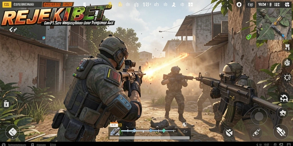 Tangkapan layar utama dari gameplay intens REJEKIBET.